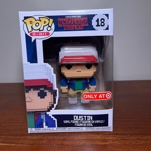 Stranger Things 8-bit Dustin Funko Pop